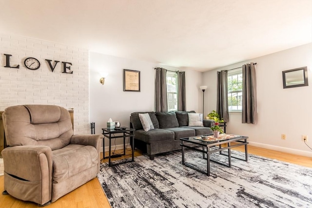 66 Captain Cook Ln Unit 66, Barnstable, MA 02632 - living area featuring wood finished floors and baseboards