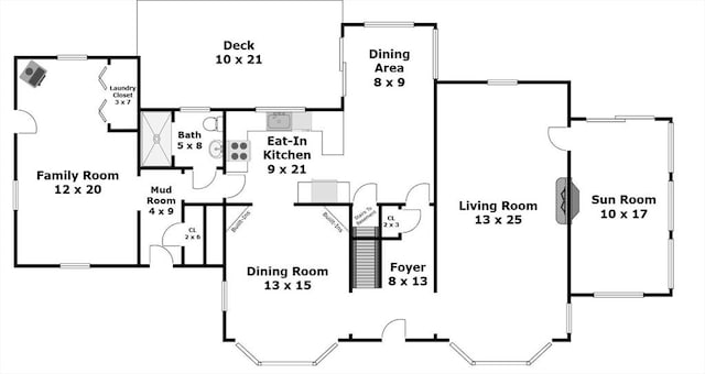 1 Ingalls Ter, Lynnfield, MA 01940 - view of floor plan / room layout