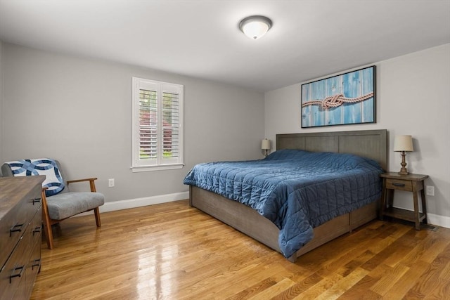 85 Mann Hill Rd, Scituate, MA 02066 - bedroom with baseboards and light wood-type flooring