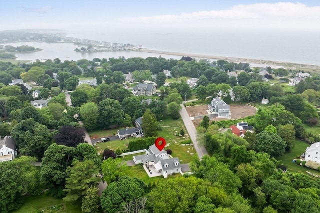 85 Mann Hill Rd, Scituate, MA 02066 - aerial view of a nearby body of water and a tree filled landscape