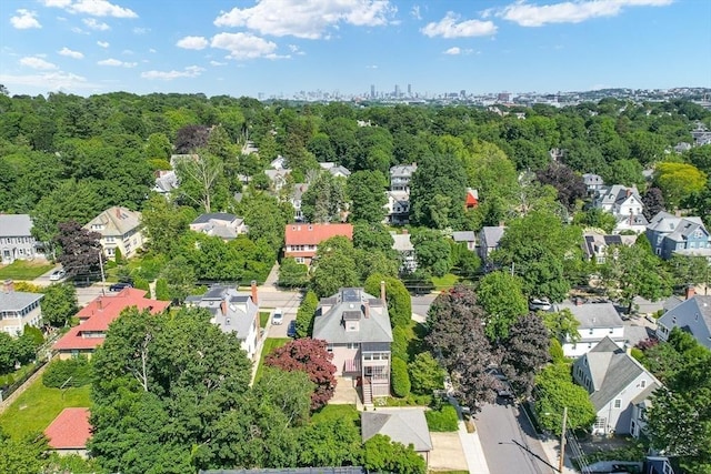 68 Barnard Ave, Watertown, MA 02472 - aerial perspective of suburban area