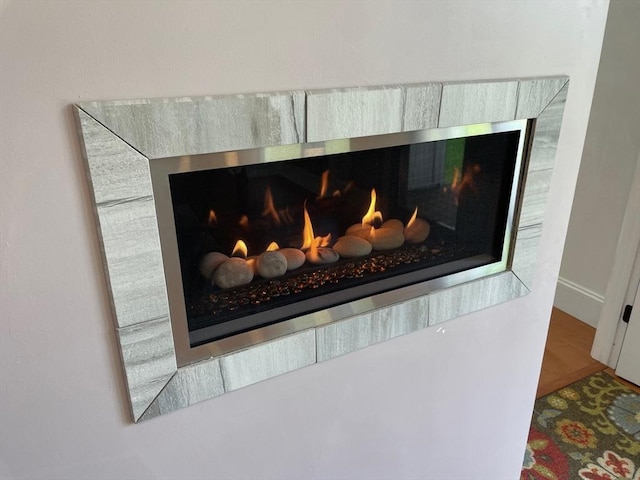 19 Hardscrabble Rd, Sterling, MA 01564 - detailed view of a glass covered fireplace