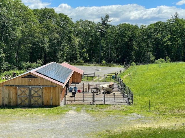 19 Hardscrabble Rd, Sterling, MA 01564 - stable featuring a wooded view