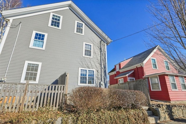 view of rear view of house