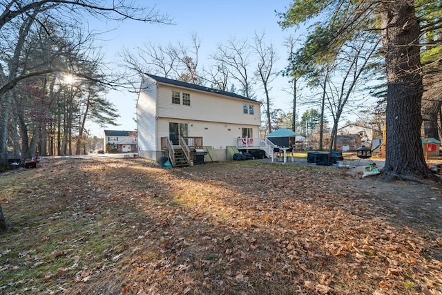 view of rear view of house