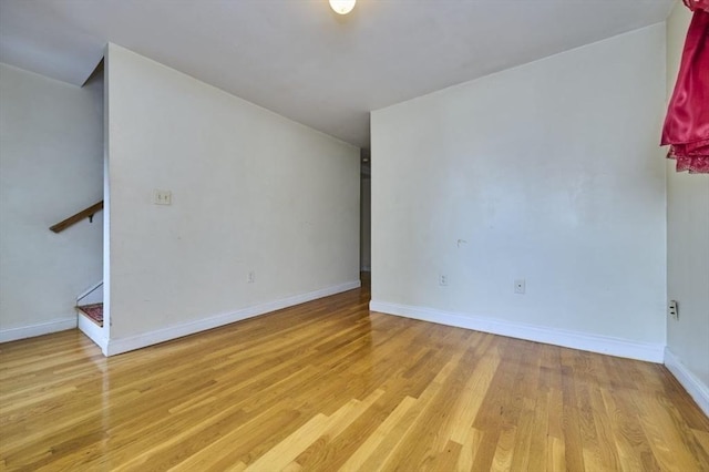 114 Mount Ida Rd Unit A, Boston, MA 02122 - unfurnished room with light wood-type flooring and baseboards