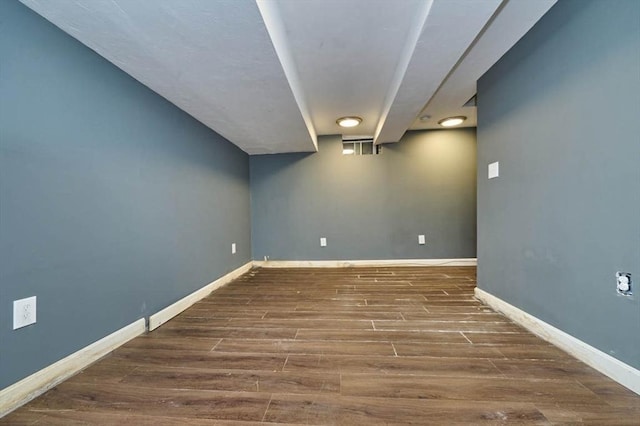 114 Mount Ida Rd Unit A, Boston, MA 02122 - spare room with wood finished floors and baseboards