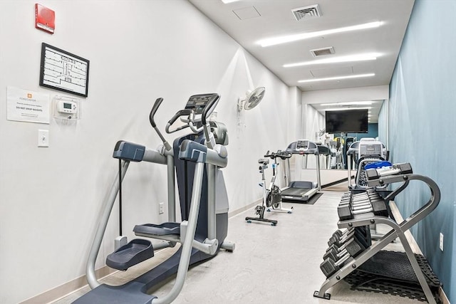 121 Portland St Unit Ph3, Boston, MA 02114 - gym featuring baseboards