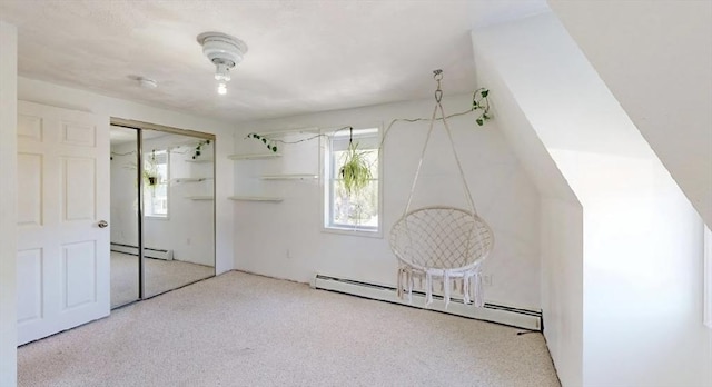 32 Nelson Ave, Beverly, MA 01915 - bonus room featuring carpet and a baseboard heating unit