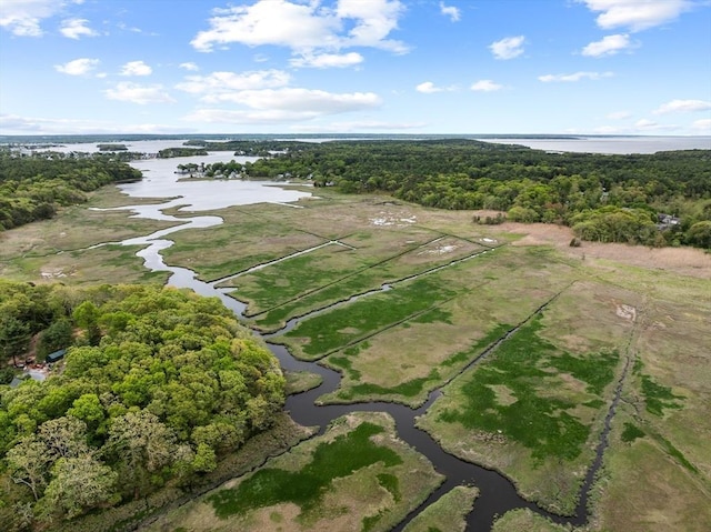 67 Great Neck Rd, Wareham, MA 02571 - aerial view of property's location featuring a nearby body of water and a heavily wooded area