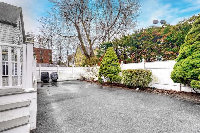 10 Windom St, Boston, MA 02134 - view of patio / terrace with fence private yard