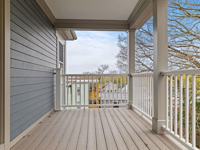 view of deck