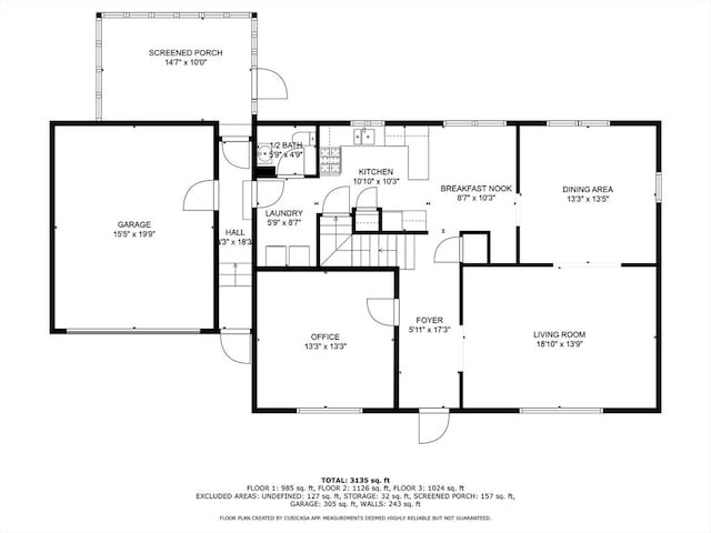 10 Emile Cir, Medford, MA 02155 - home floor plan