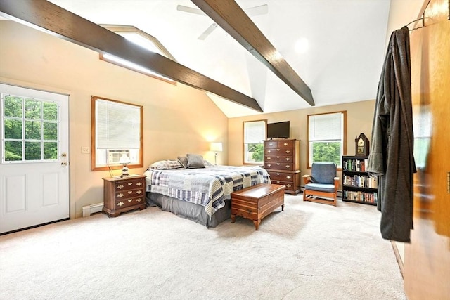 23 Westboro Rd, Upton, MA 01568 - bedroom featuring carpet flooring, multiple windows, and a baseboard radiator