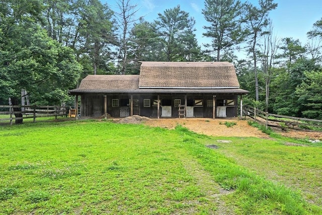 23 Westboro Rd, Upton, MA 01568 - rear view of property featuring an exterior structure