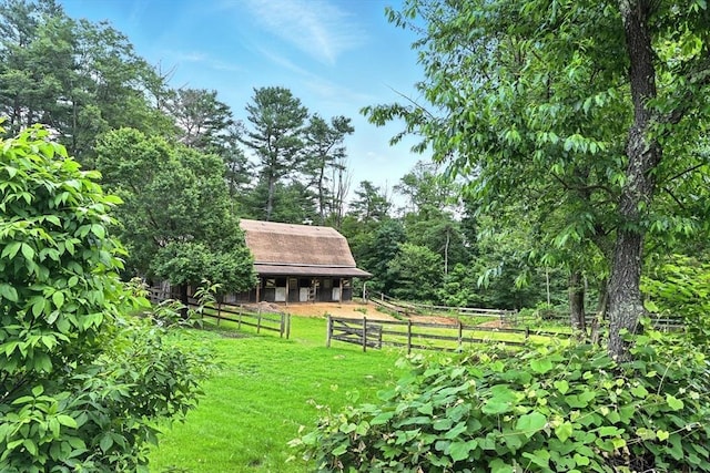 23 Westboro Rd, Upton, MA 01568 - view of yard with an outbuilding and an exterior structure