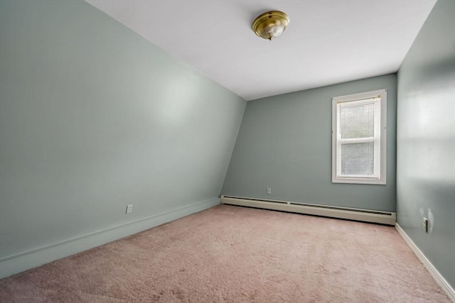 394 Huttleston Ave, Fairhaven, MA 02719 - carpeted spare room with a baseboard heating unit and baseboards