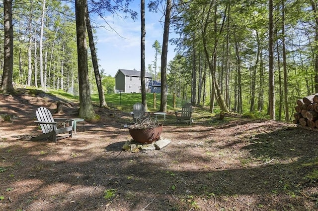 1076 King Phillip Trl, Templeton, MA 01468 - view of yard