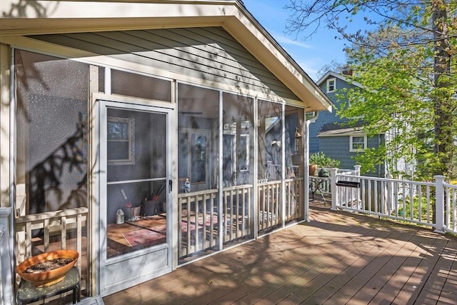43 Grove Hill Park, Newton, MA 02460 - view of outbuilding with a sunroom