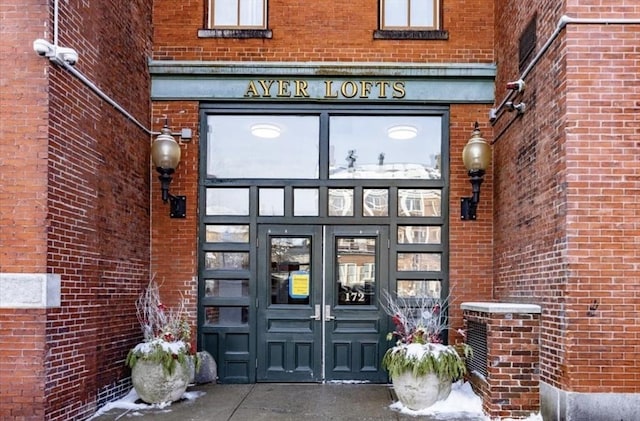 entrance to property with central AC