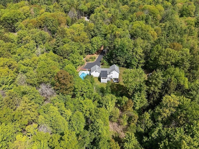 728 River St, Winchendon, MA 01475 - view from above of property with a forest
