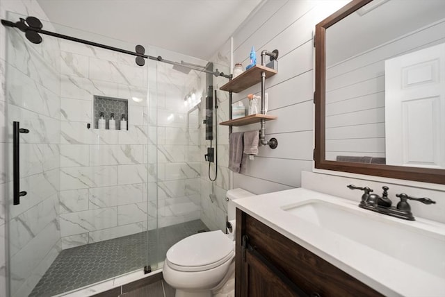 80 E St, Pepperell, MA 01463 - bathroom with vanity and a shower stall