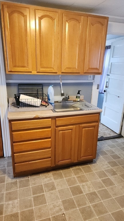 kitchen featuring sink