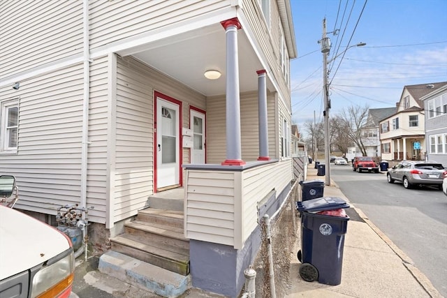 view of entrance to property