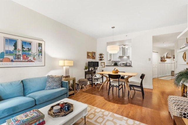 519 Harrison Ave Unit 314, Boston, MA 02118 - living area with light wood finished floors