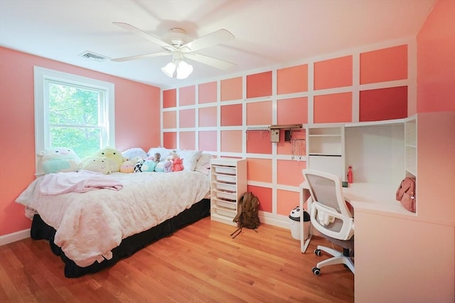 211 Hayden Rowe St, Hopkinton, MA 01748 - bedroom with wood finished floors and ceiling fan
