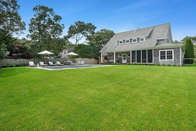 back of house with a patio area