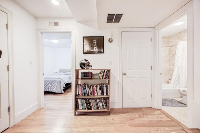 19 Harris St Unit 2, Brookline, MA 02446 - hallway with wood finished floors