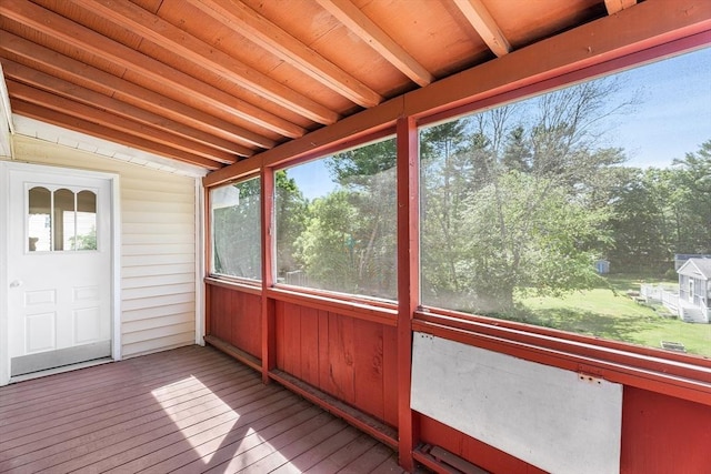 76 N Main St, Bellingham, MA 02019 - view of unfurnished sunroom