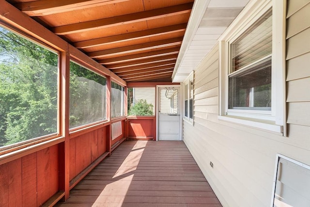 76 N Main St, Bellingham, MA 02019 - unfurnished sunroom featuring healthy amount of natural light
