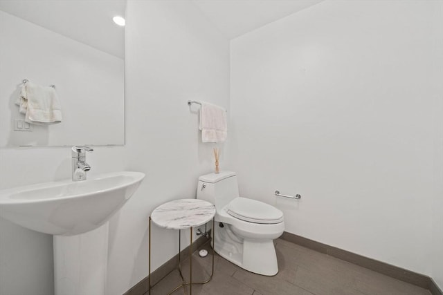 bathroom with toilet