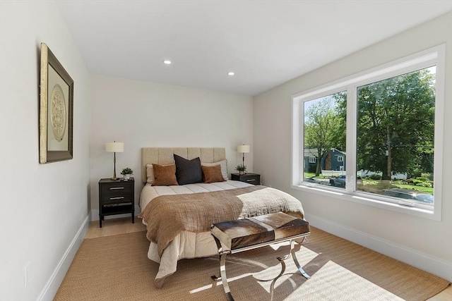 122 Charles St, Reading, MA 01867 - bedroom with baseboards and recessed lighting