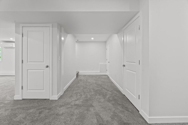 17 Upland Rd, Lynn, MA 01902 - hallway with carpet flooring and recessed lighting