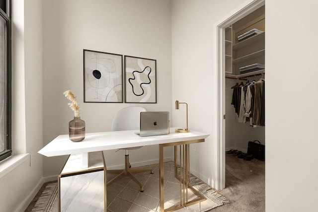 567 Tremont St Unit 20, Boston, MA 02118 - office area featuring baseboards