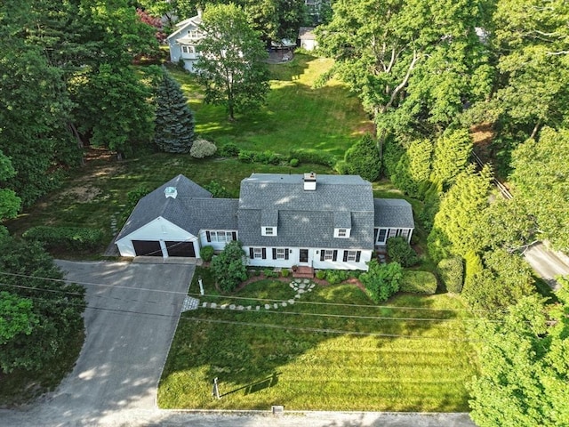 14 Wadsworth Ln, Duxbury, MA 02332 - view from above of property