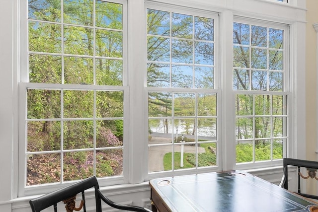 151 River Rd, West Newbury, MA 01985 - doorway with a water view