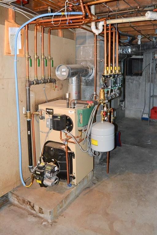 110 Mayflower Ridge Dr, Wareham, MA 02571 - utilities with a heating unit
