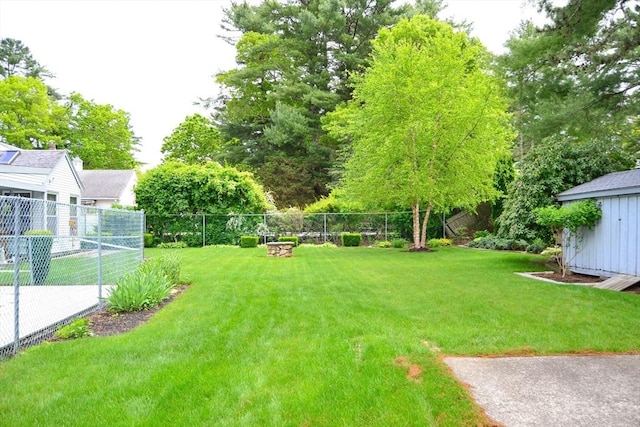 110 Mayflower Ridge Dr, Wareham, MA 02571 - view of yard with an outbuilding