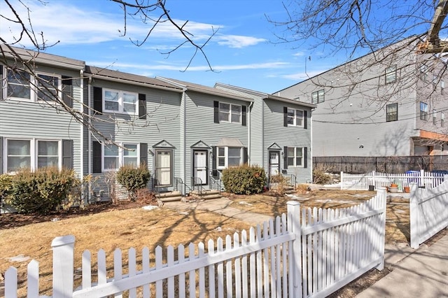 5257 Washington St Unit 5257, Boston, MA 02132 - view of front of home with a fenced front yard