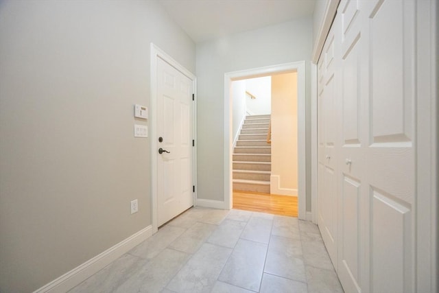 2 Pine Ridge Ln, Mattapoisett, MA 02739 - hall featuring stairway and baseboards