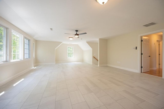 2 Pine Ridge Ln, Mattapoisett, MA 02739 - bonus room featuring a ceiling fan and baseboards