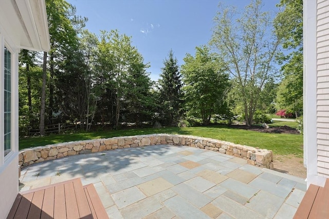2 Pine Ridge Ln, Mattapoisett, MA 02739 - view of patio