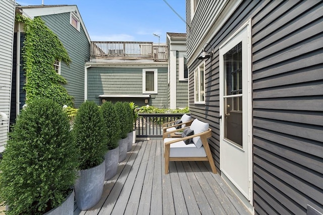 17 Atlantic St, Boston, MA 02127 - view of wooden deck