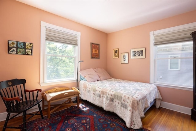 51 Naples, Brookline, MA 02446 - bedroom with wood finished floors and baseboards