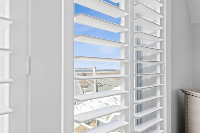 view of room details