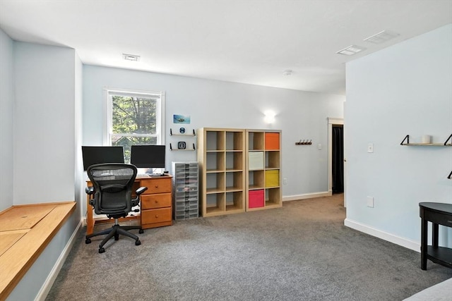 19 Hawthorn Rd, Amherst, MA 01002 - carpeted office space featuring baseboards